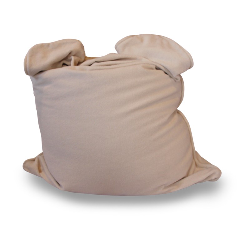 Pouf en peau de vache