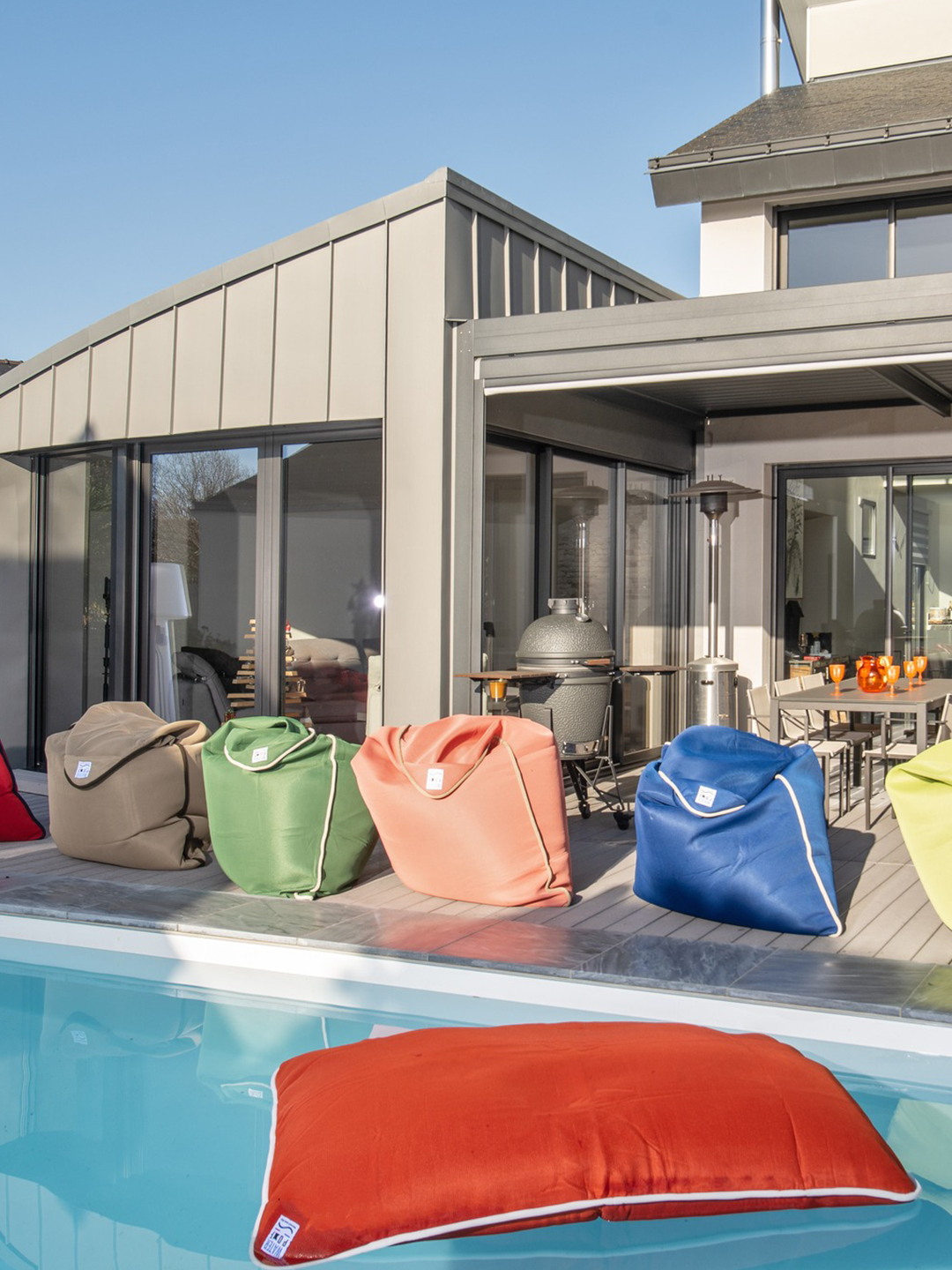 Piscine-pouf
